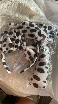 Kids Dalmatian Costume Nose Tail Ears