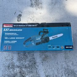 Makita 18V  LXT Brushless 14” Chain Saw Kit
