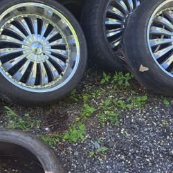 Chrome 24 Inch Rims