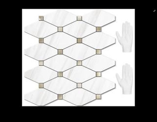 Hard stick and peel tiles