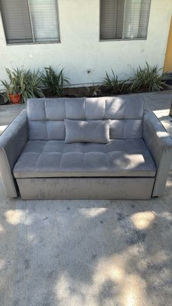 Loveseat, hideaway bed