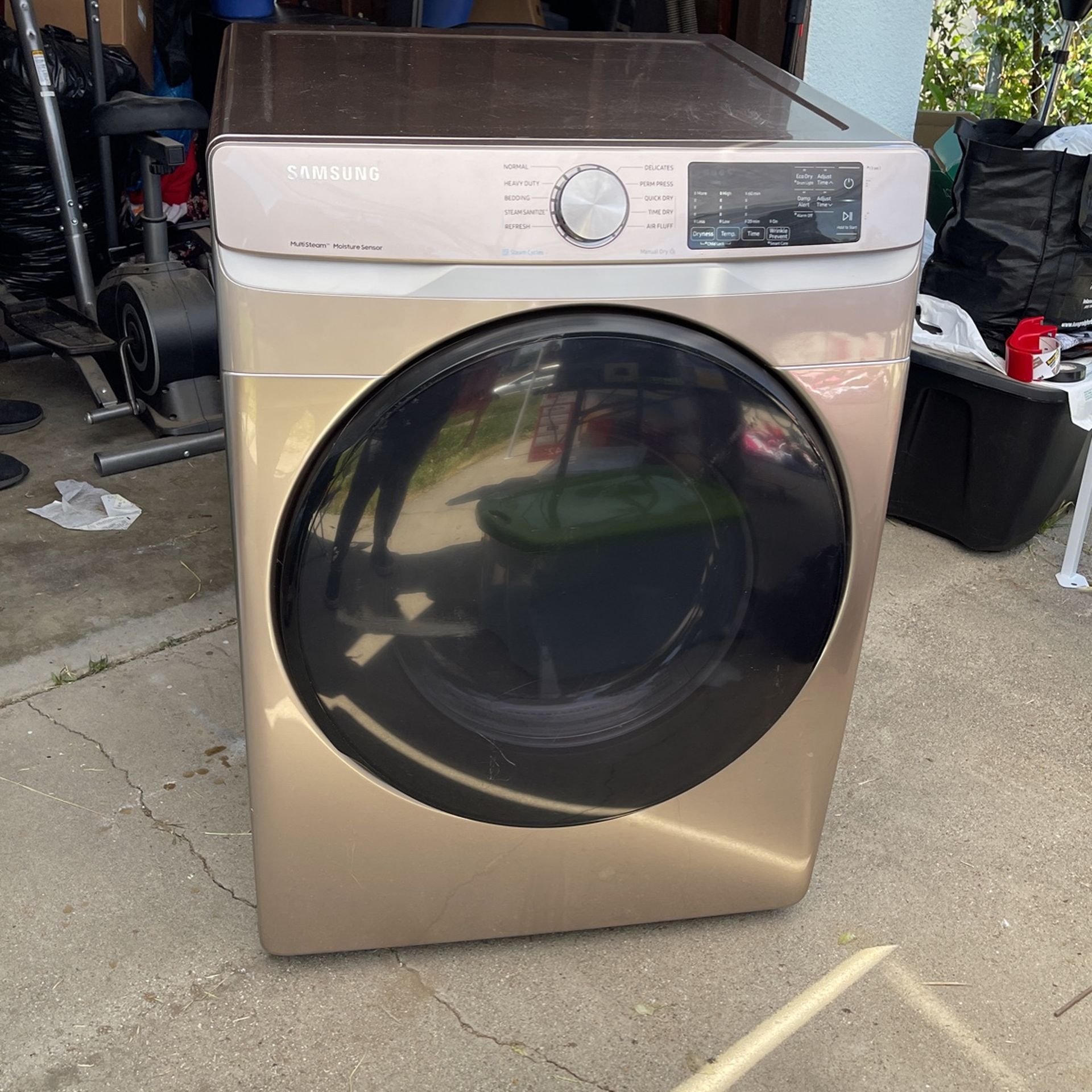 SAMSUNG, Gas Dryer, Multisteam Moisture Sensor for Sale in Hemet, CA