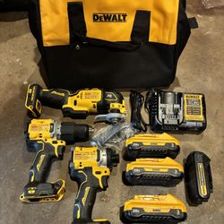 Dewalt Kit - XR Brushless W/ Batteries