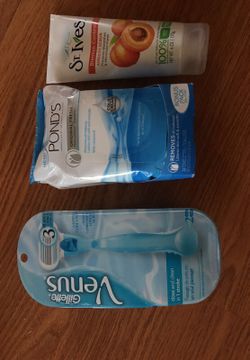 womens hygience set 13.00 each mix or match