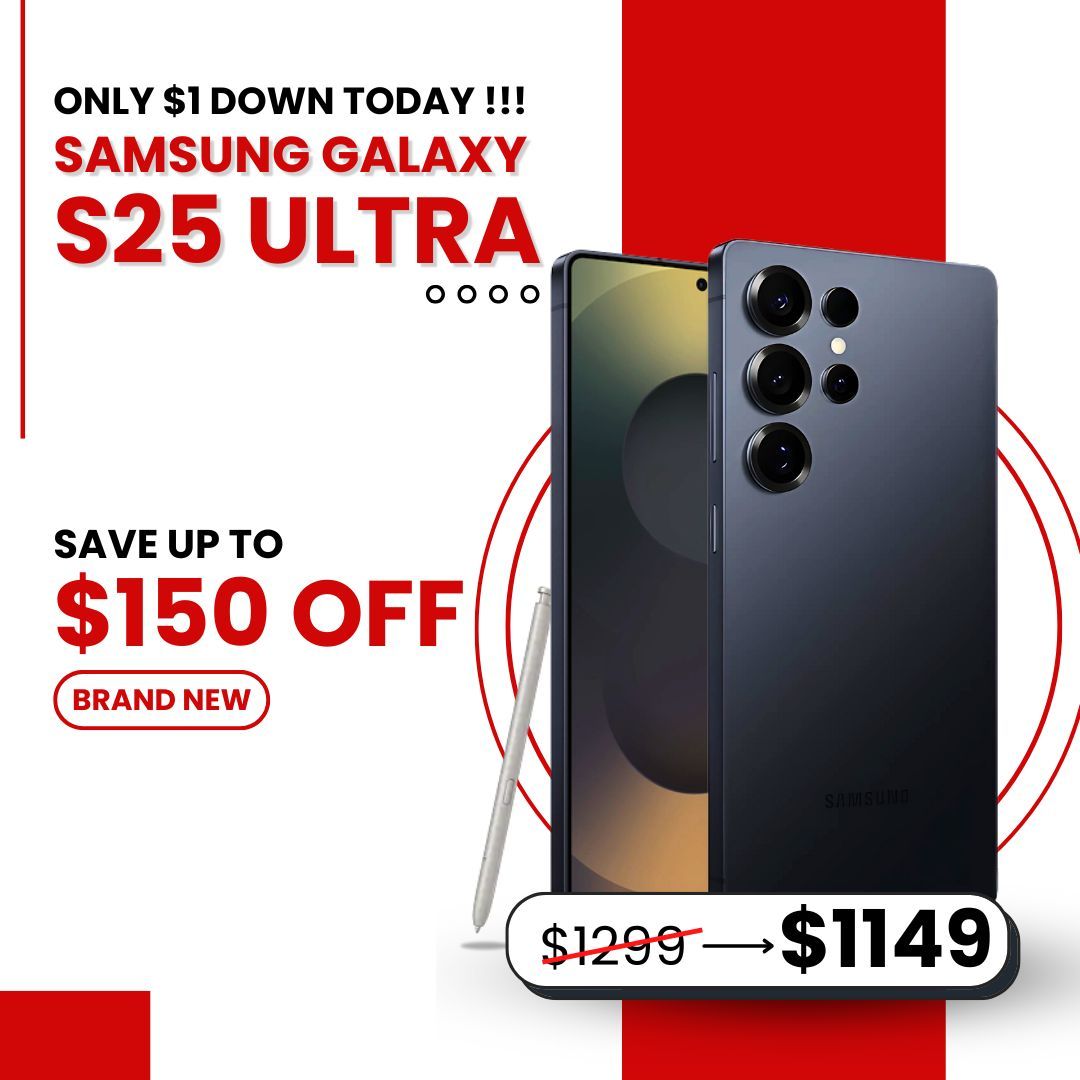 📱 Samsung Galaxy S25 Ultra – Nuevo por $1,149 | Ahorra $150 🔥