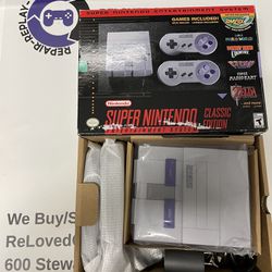 Compete In Box - SNES Mini - Tons Of Games - Works Perfectly 