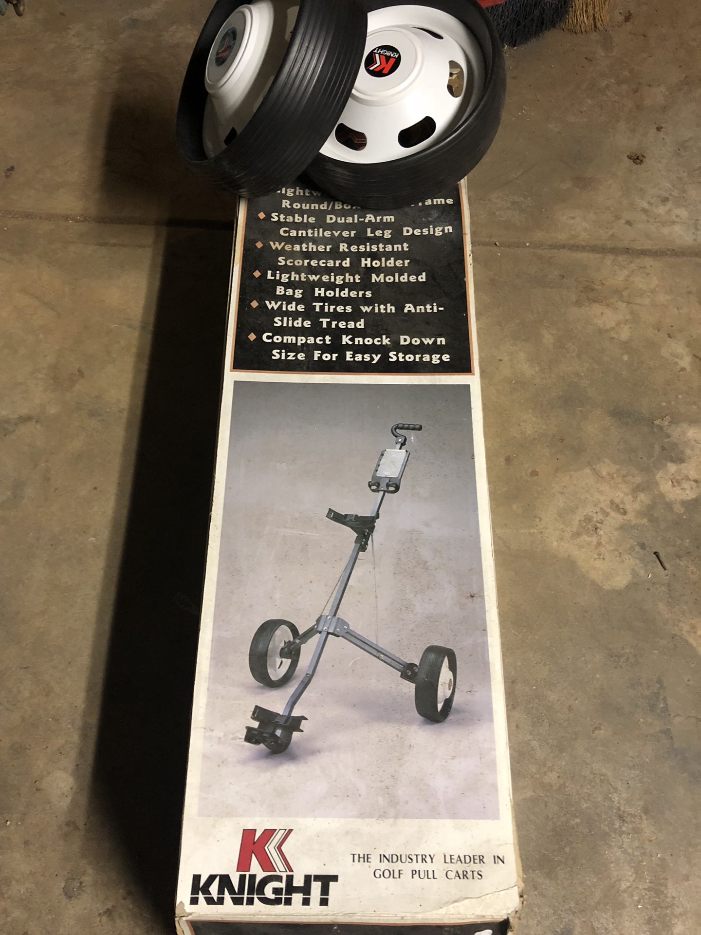Knight Pull Golf Cart- Never used