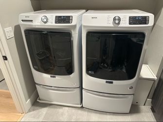Maytag washer and electric dryer
