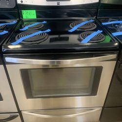Kenmore Coil Type Electric Stove Stainless Steel Working Perfectly 4 Months Warranty 