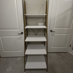 LIKE NEW Ladder Shelf 