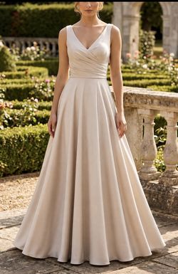 Satin Gown - sz 6 - Brand New