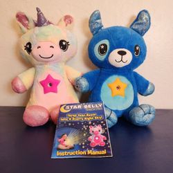 Set Of 2 Starbelly Dream Lites UNICORN and DOG For $10.00