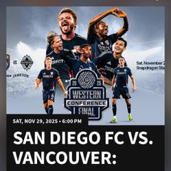 SDFC Conference Finals - Saturday, Nov 29 @ 6pm