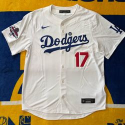 Shohei Ohtani Nike 2024 Dodgers World Series Champions Japanese LIMITED Jersey size L