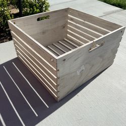 Wood Crate Decorative 