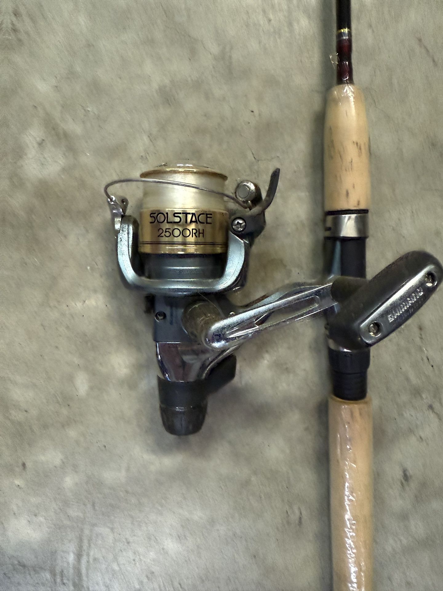 Fishing Pole - With solstace 2500 RH Reel