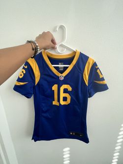 Jarred goff rams jersey.  adult small