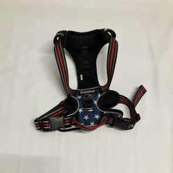Blue Stars & Stripes No-Pull Dog Harness