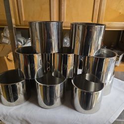 Chiller/Bottle Holder - Polished Stainless