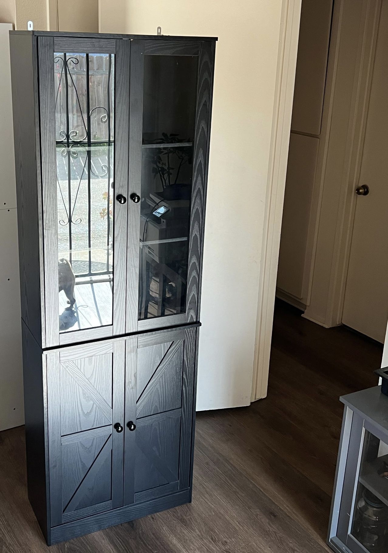Bookcase Pantry Cabinets Storage 