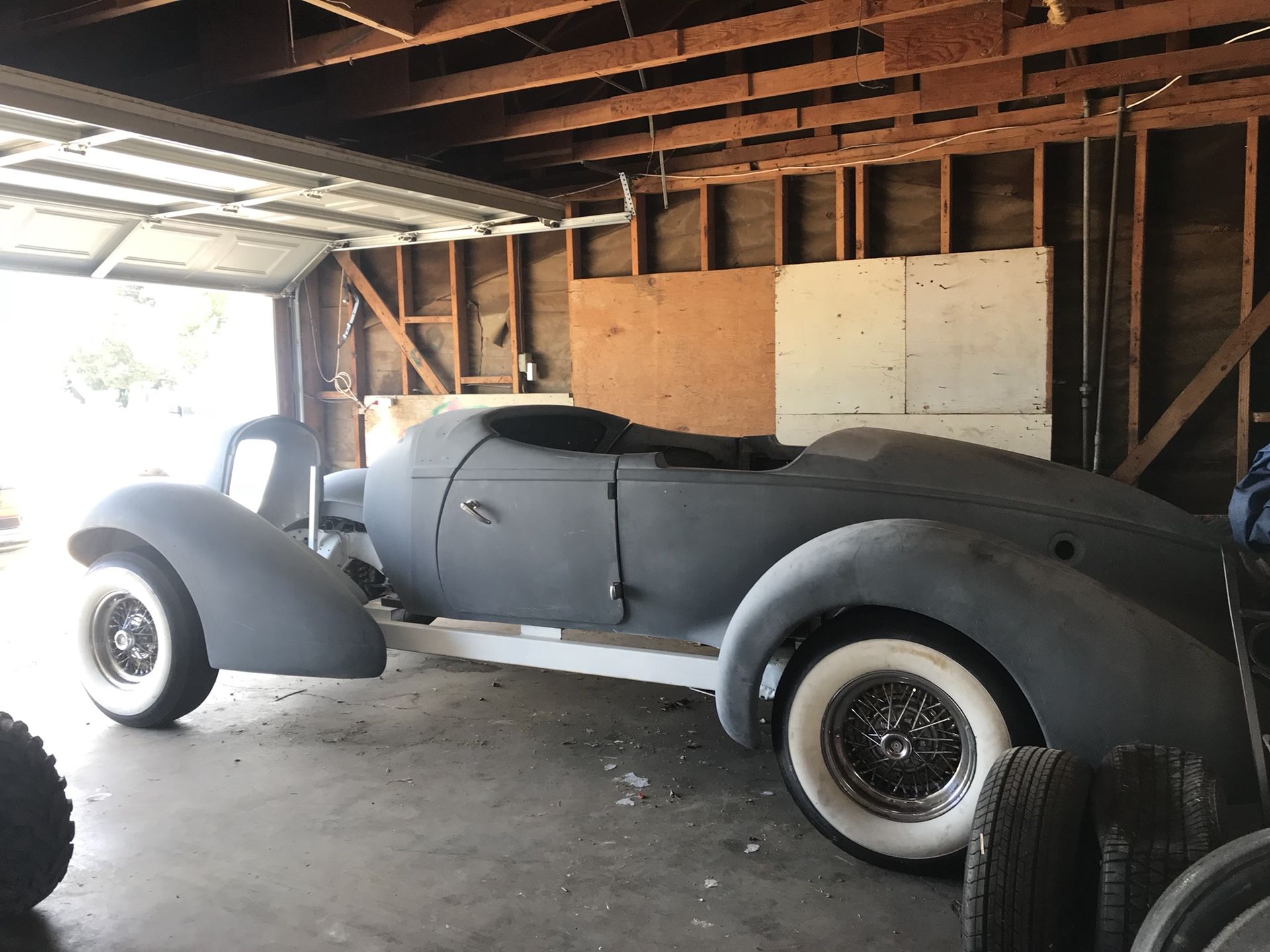 1936 Auburn Speedster body and frame