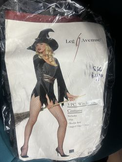 Sexy Witch Costume Size Small