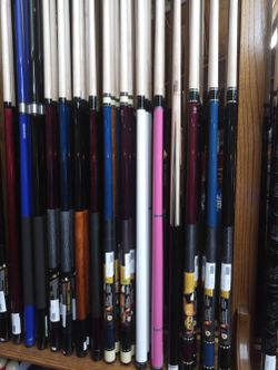 Pool cues brand new