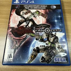 Bayonetta & Vanquish 10th Anniversary Bundle Standard Edition for PlayStation 4 PS4