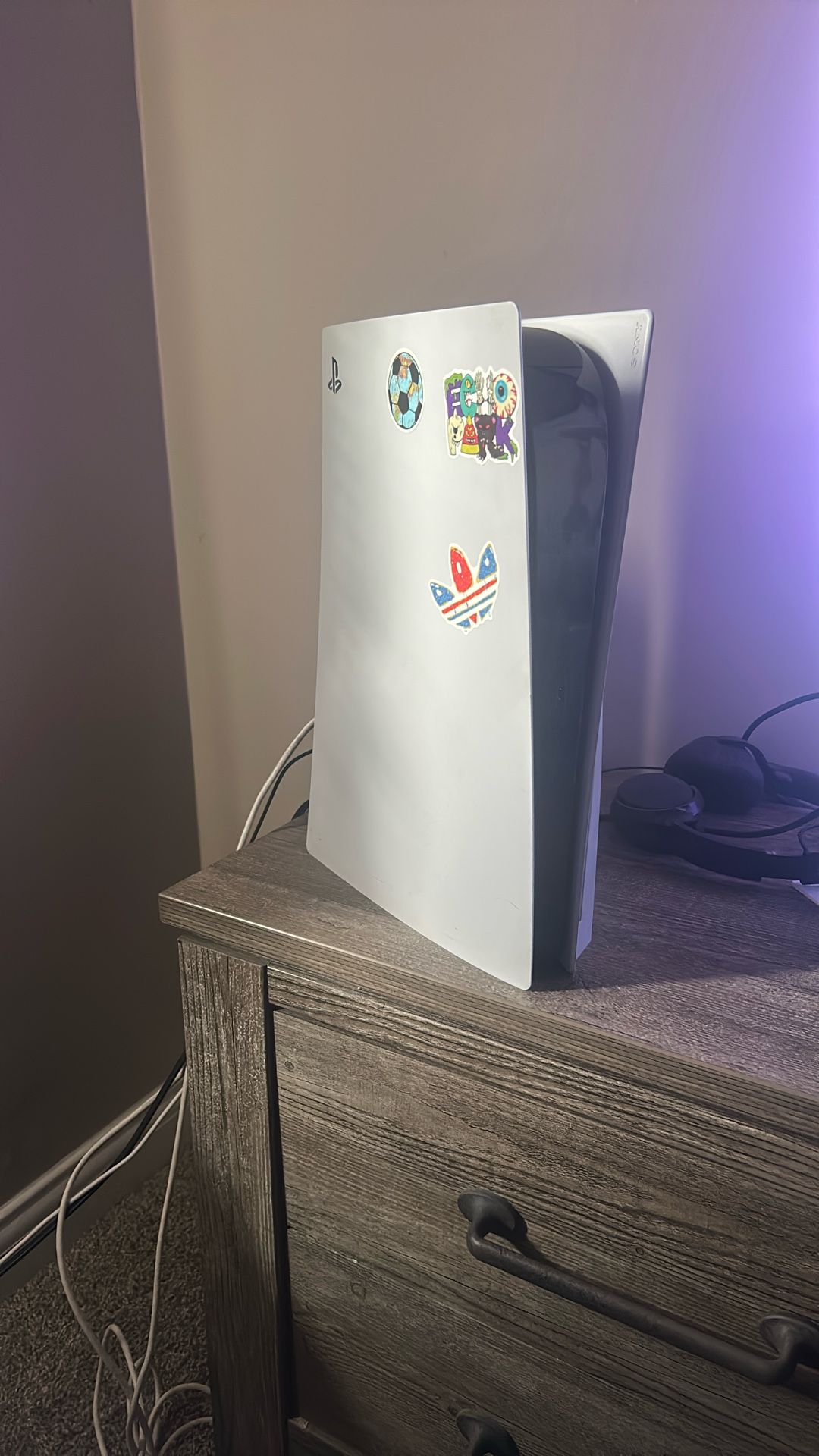 Ps5(Disc Version) with Pro Headphones 