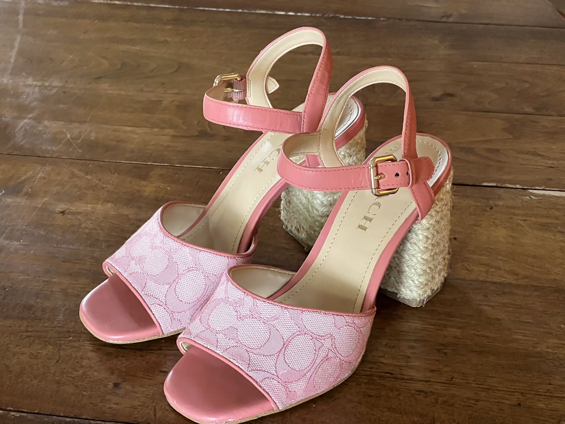 Coach Pink Heels