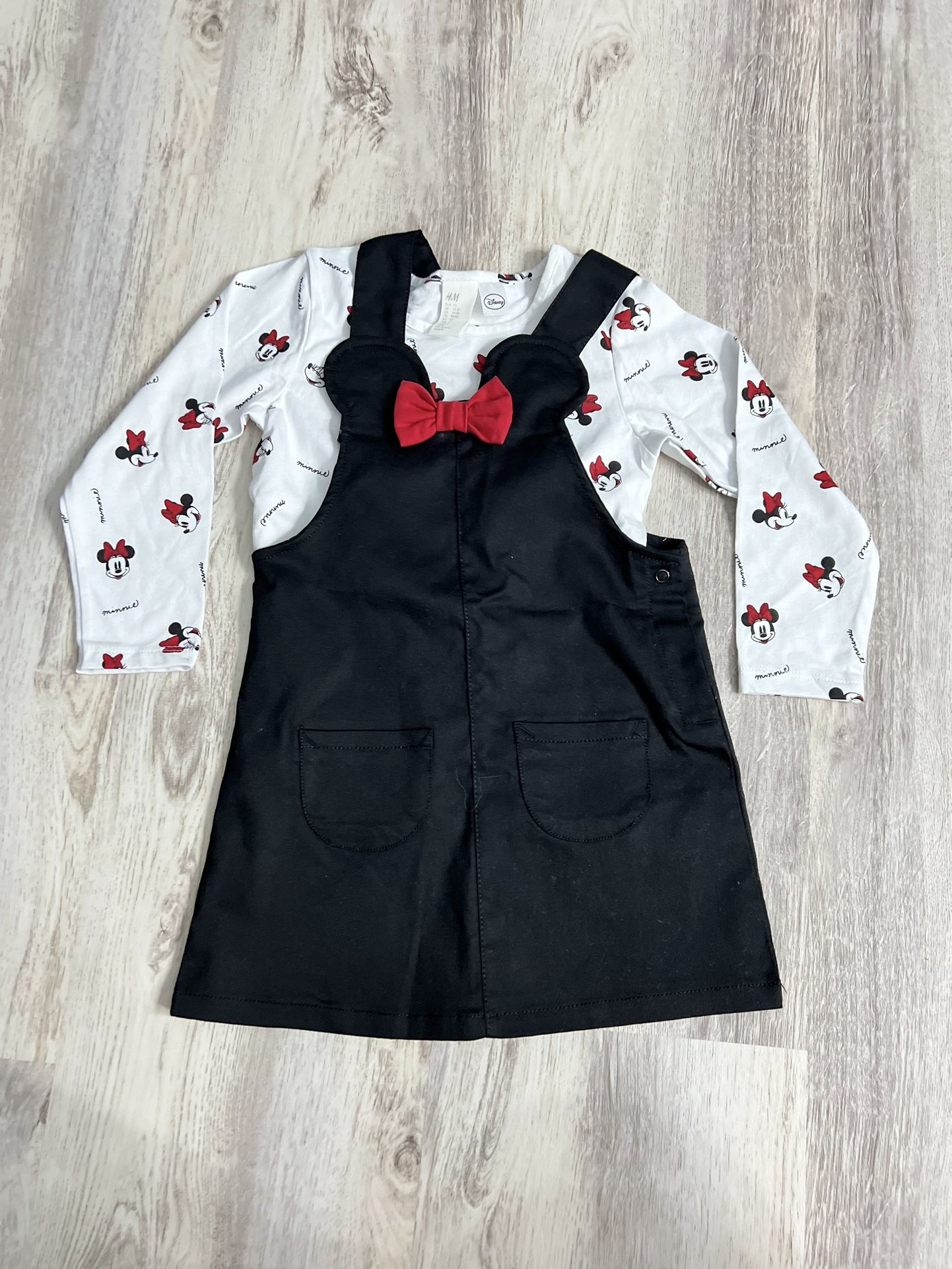  2pcs Toddler Girl Disney Outfits 1 1/2 -2Y