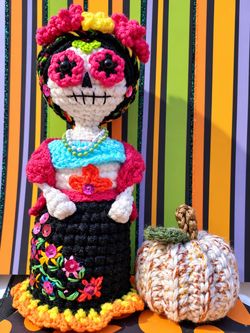 Crochet Catrina Mexicana