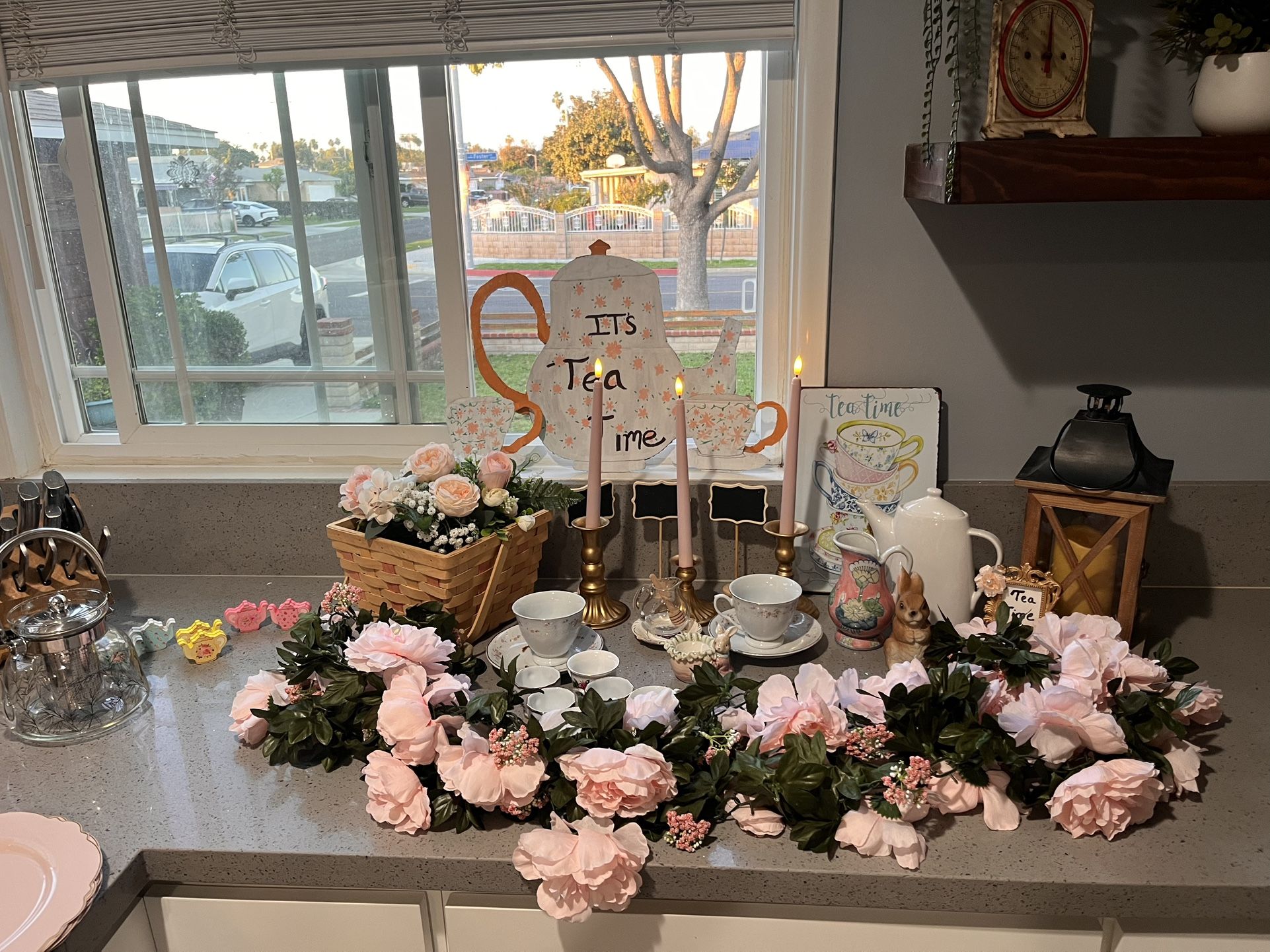 Spring Time Tea Party Decoration