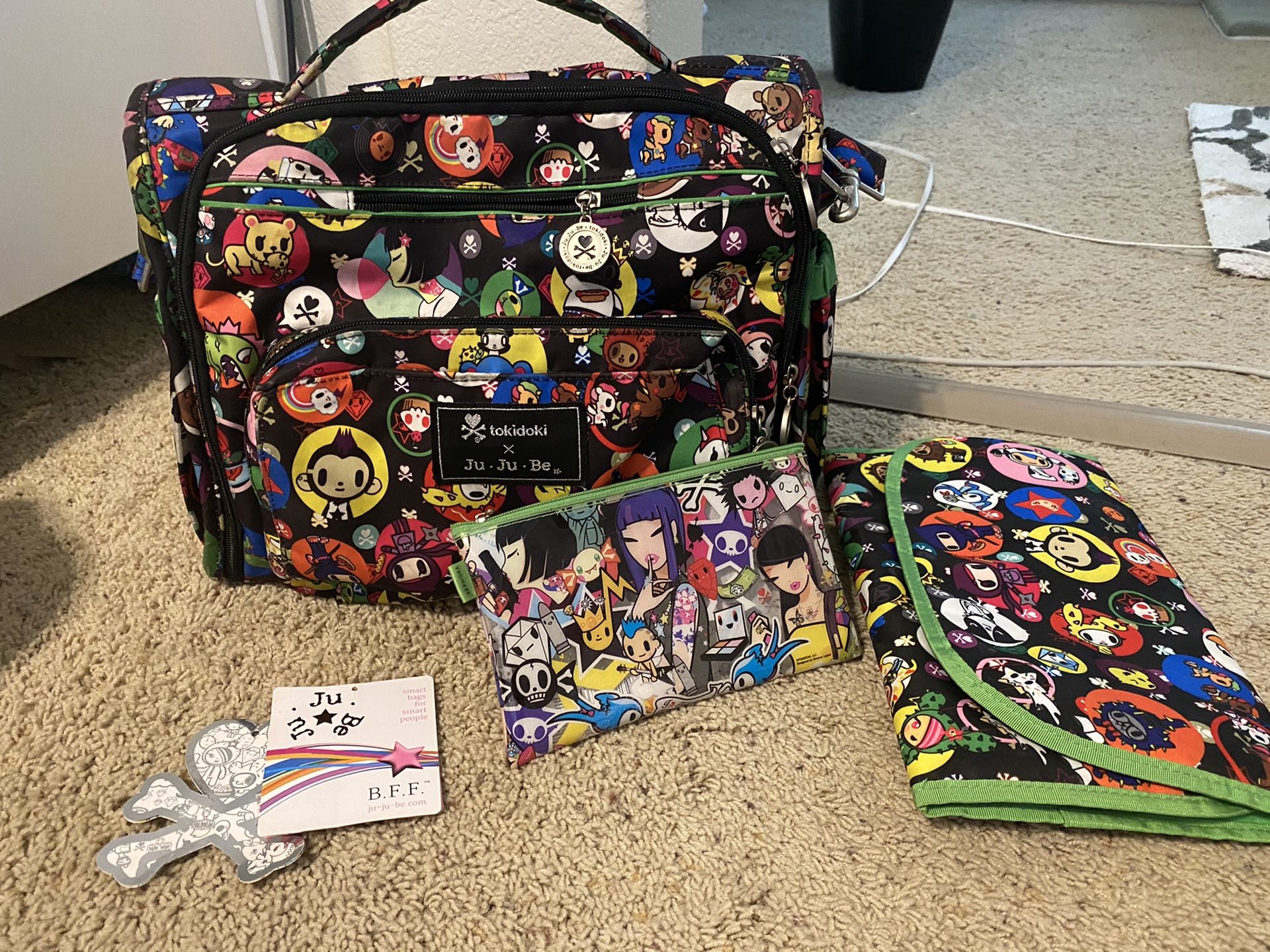 Jujube BFF Tokidoki diaper bag backpack