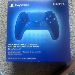 Ps5 Controller Icon Blue Special Edition