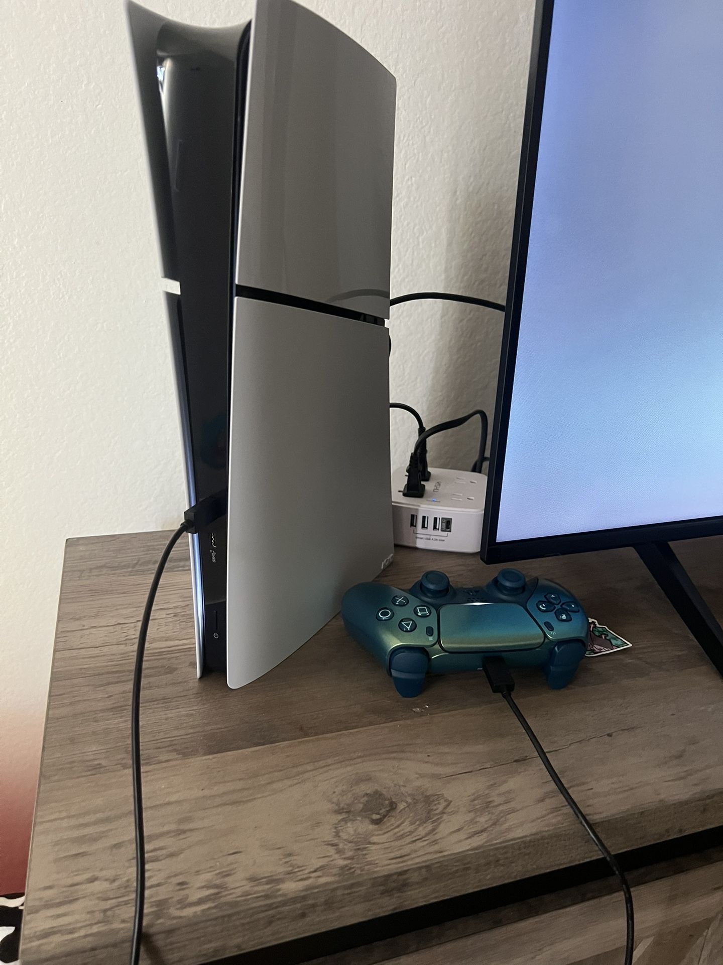 PS5 Digital Edition with 3 controllers