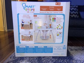Smar Steps Bounce N Play 3 In 1 Activity Center