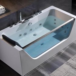 59” Whirlpool Bathtub