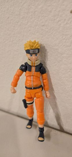 Vintage / Retro Naruto Uzumaki Posable Action Figure (Classic Orange Outfit - Bandai 2002-2007)