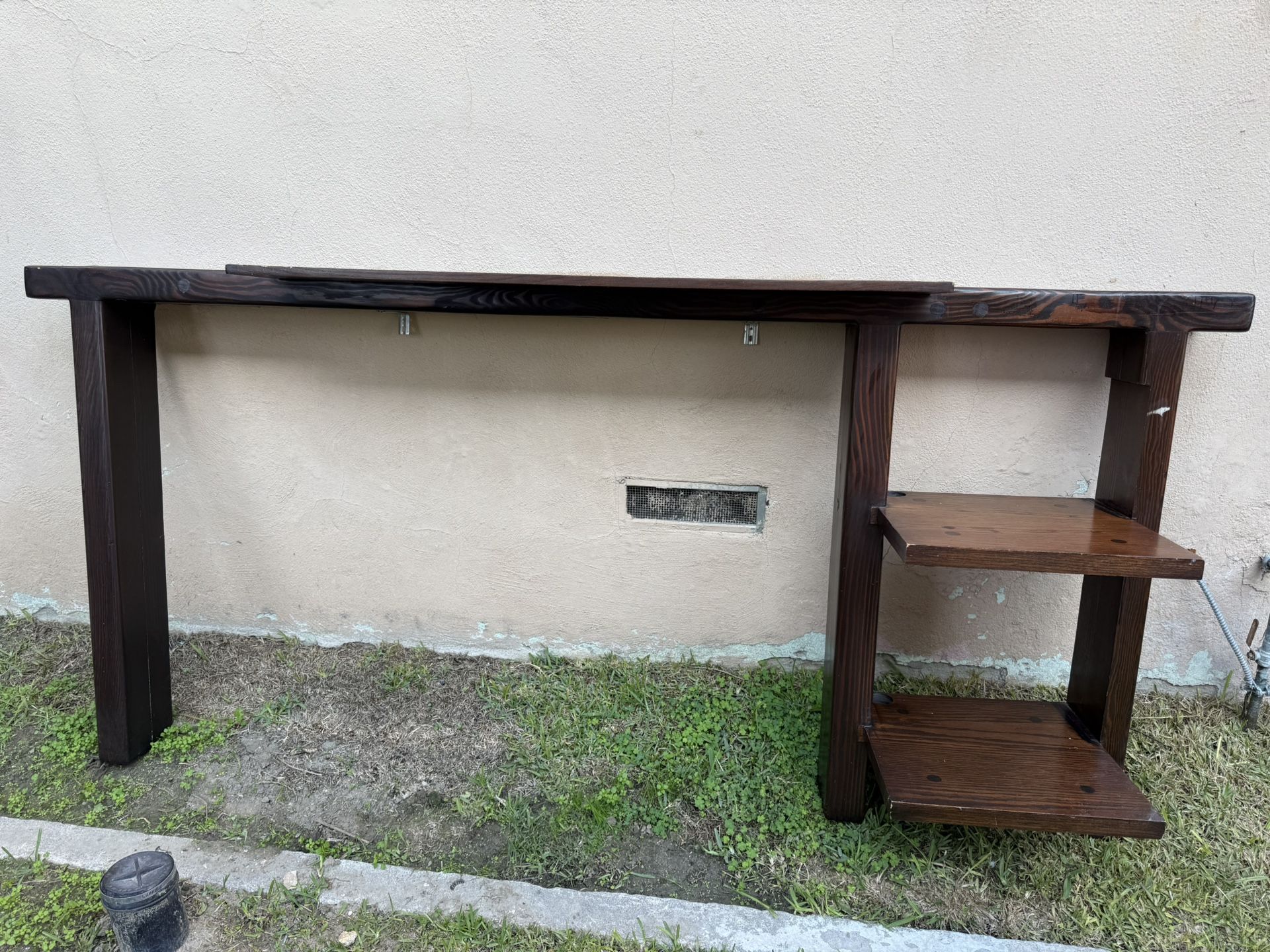 Mueble De Madera Sólida Para TV