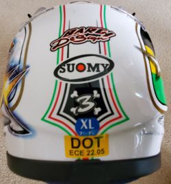 Brand New Rare Suomy Motorcycle Helmet Collectors Edition Never Worn / Tried On Size L XL XXL