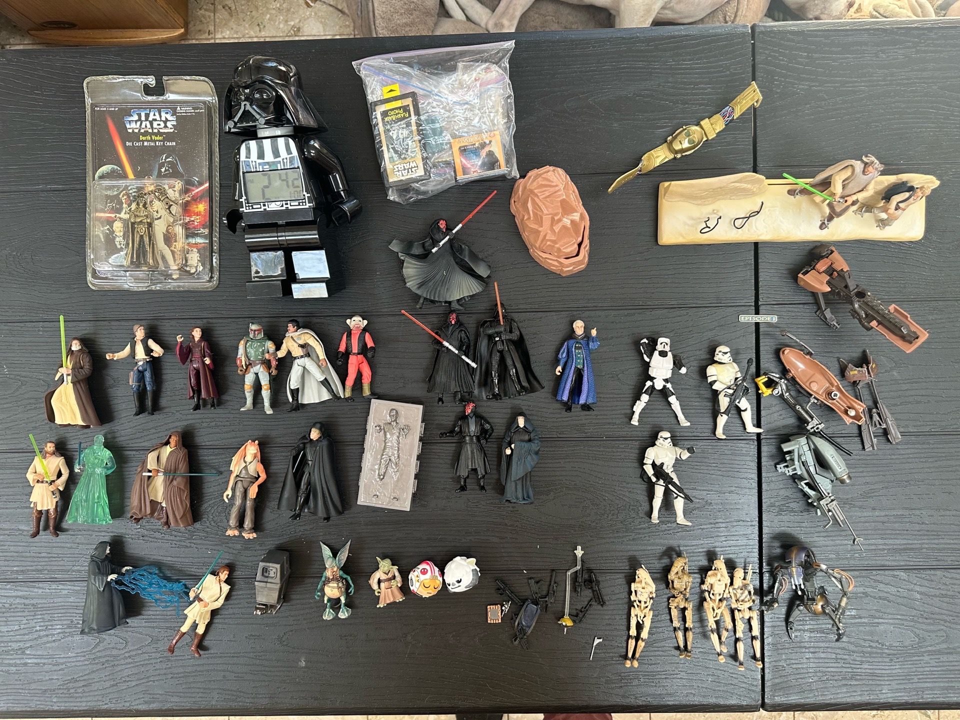 Big Lot of late 1990s-early 2000s Star Wars Toys!