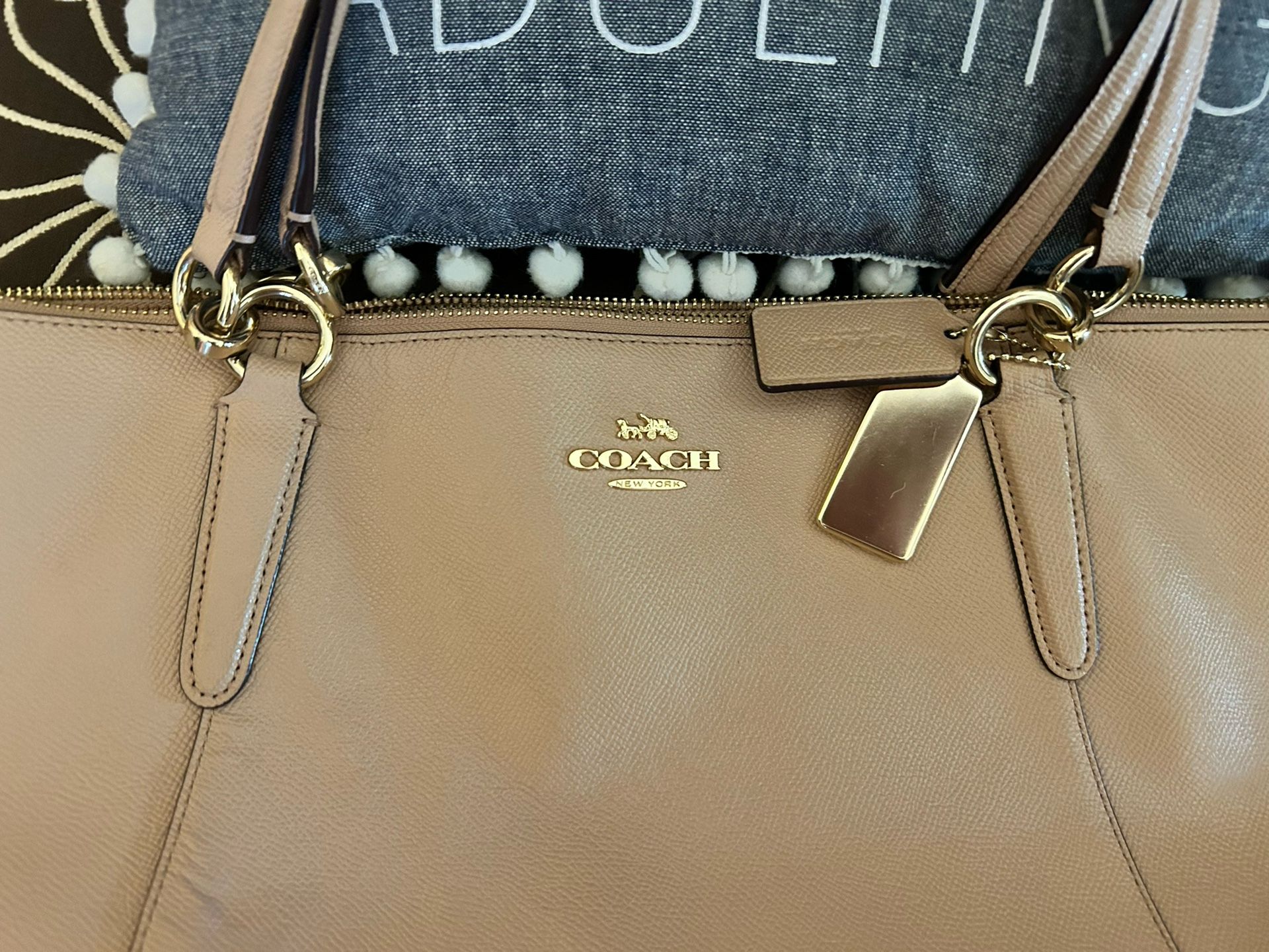 Nude Coach Tote