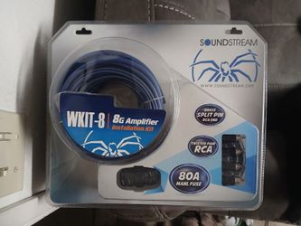 Soundstream 8 Gauge Amp Kit Brand New In The Box