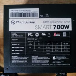 Thermaltake Smart 700W 80+ White Certified PSU