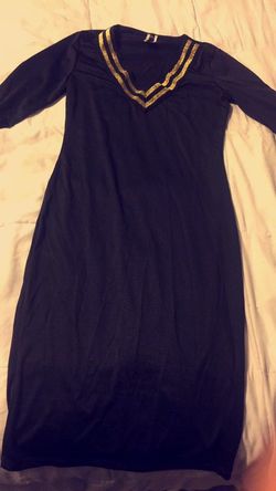 Sexy black dress
