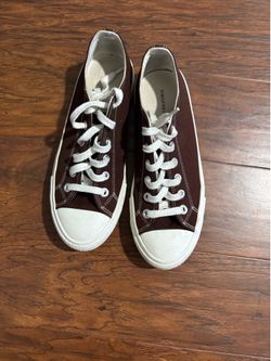 Sincerely Jules Chocolate White Low Top Sneakers Womens  Size 8M