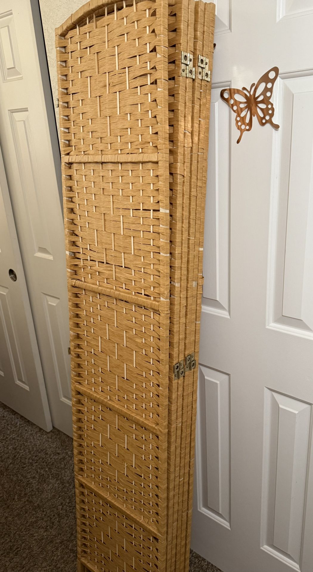 4-Panel Room Divider 6 ft. Tall.