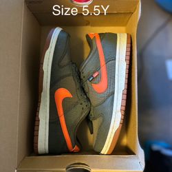 Brand New Nike Dunk Low Retro Nature Sequoia Size 5.5