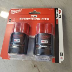 12 volt milwawkee batteries